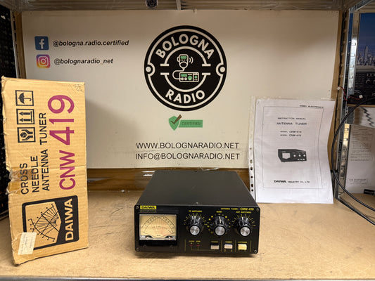 A-1 DAIWA CNW-419 - ACCORDATORE MANUALE DI ANTENNA PER HF 1.8 - 30 Mhz 500W