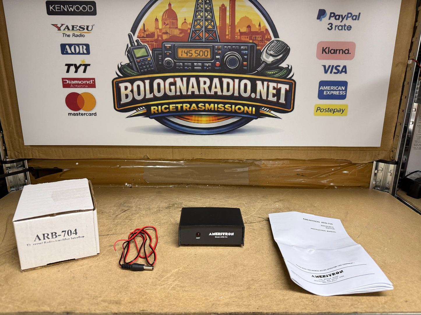 ARB-704 Ameritron PTT Interfaccia per Lineare