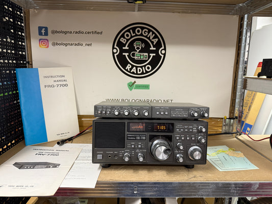 Yaesu frg 7700 + frt 7700 + frv 7700 perfetto