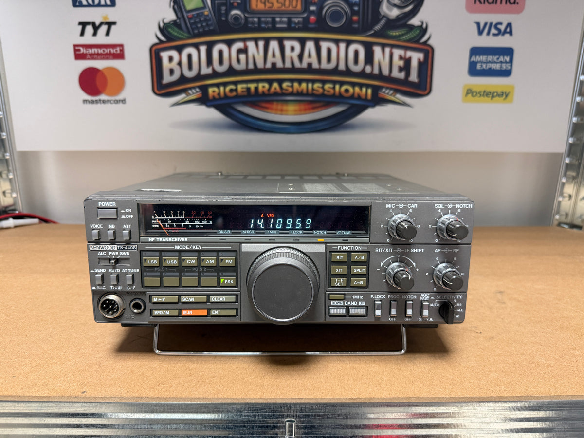 Kenwood ts 440 SAT + filtro ssb stretto perfetto imballo garanzia 12 mesi