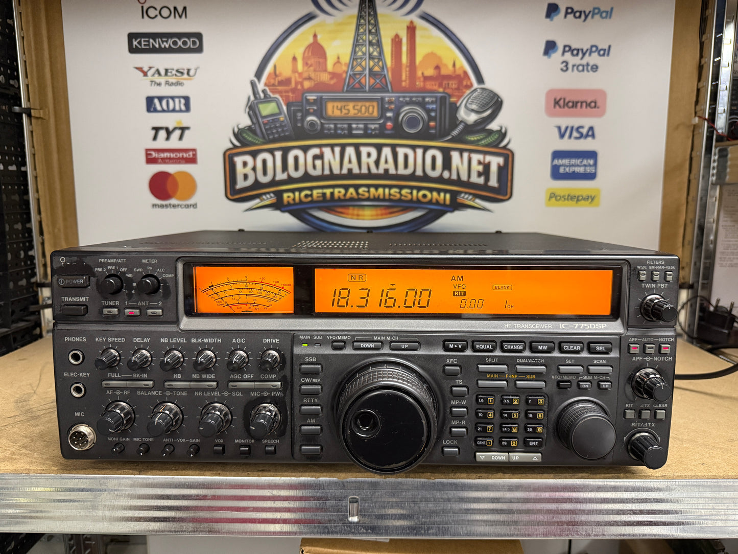 Icom ic 775 DSP 200 watt  imballo originale Garanzia 6 Mesi