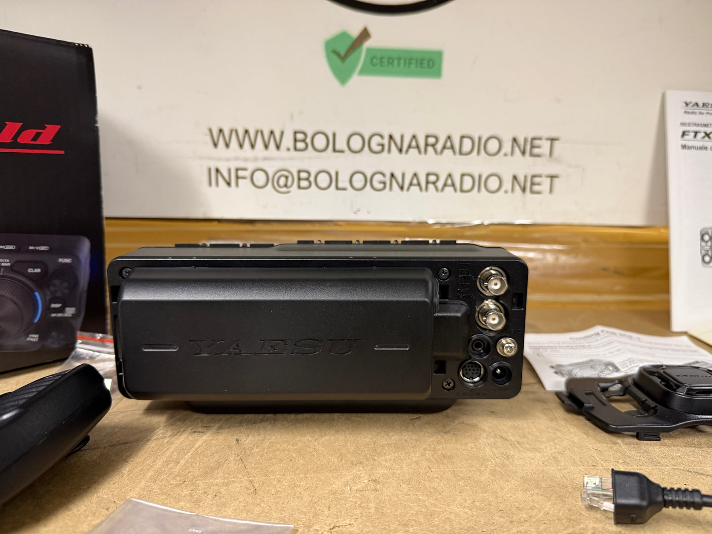 Yaesu FTX1 field + SCF1 pari al nuovo 08/2025 garanzia ufficiale
