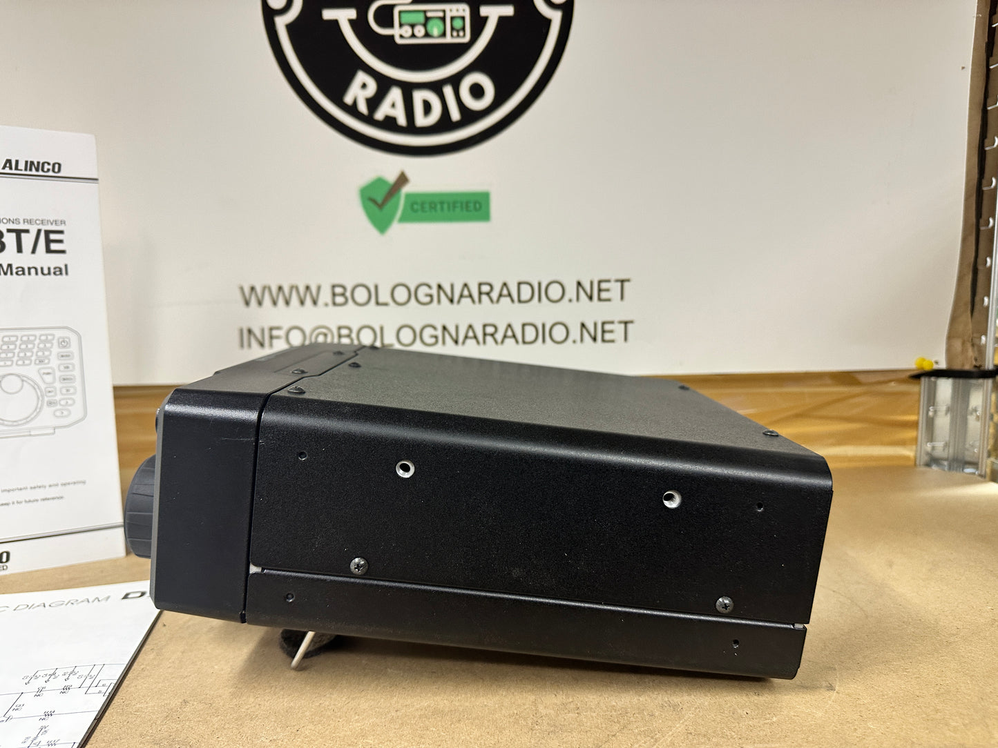 Ricevitore Alinco DX-R8E + software SDR