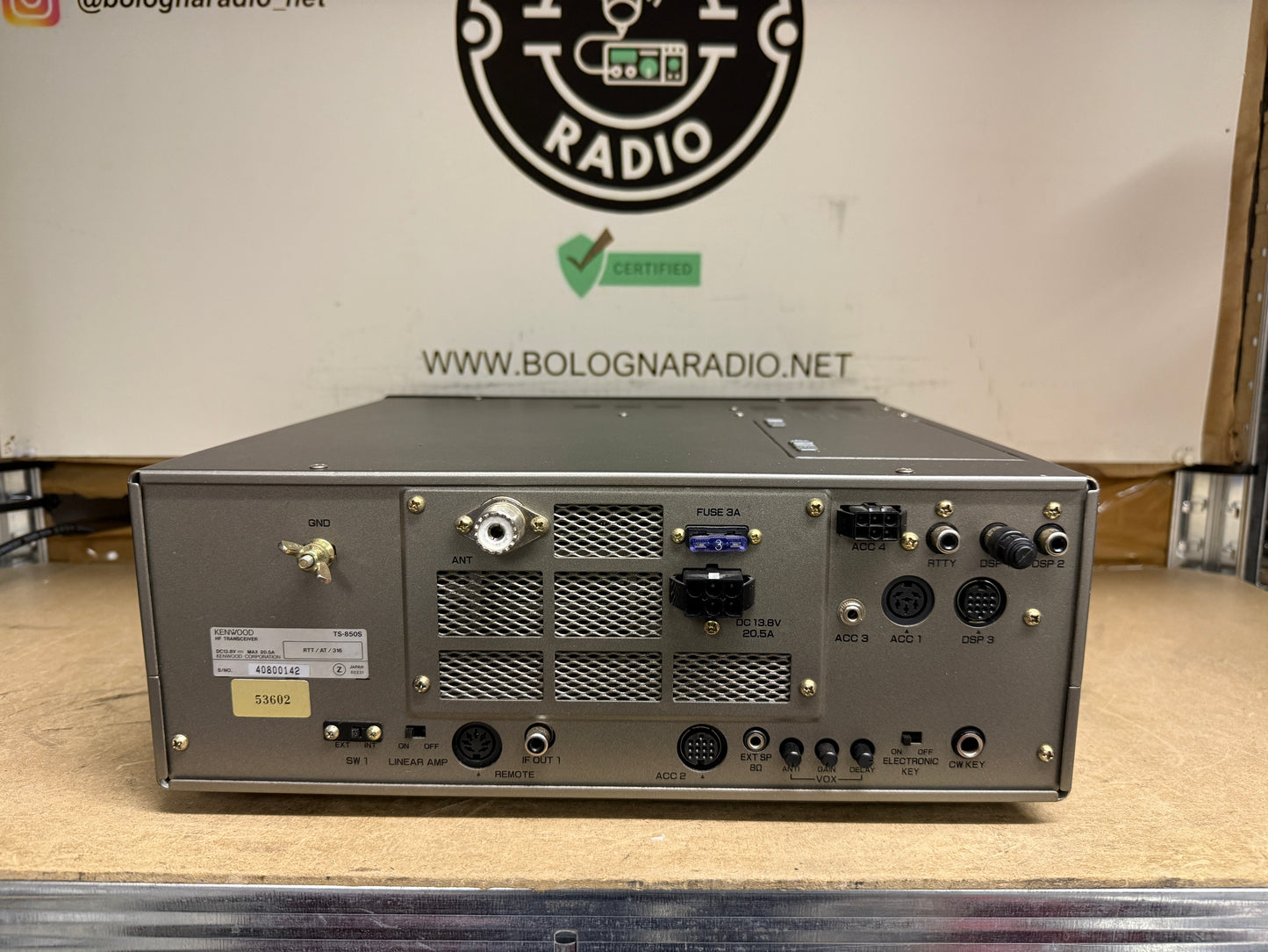 A-1 KENWOOD TS-850S AT perfetto 100 watt imballo originale
