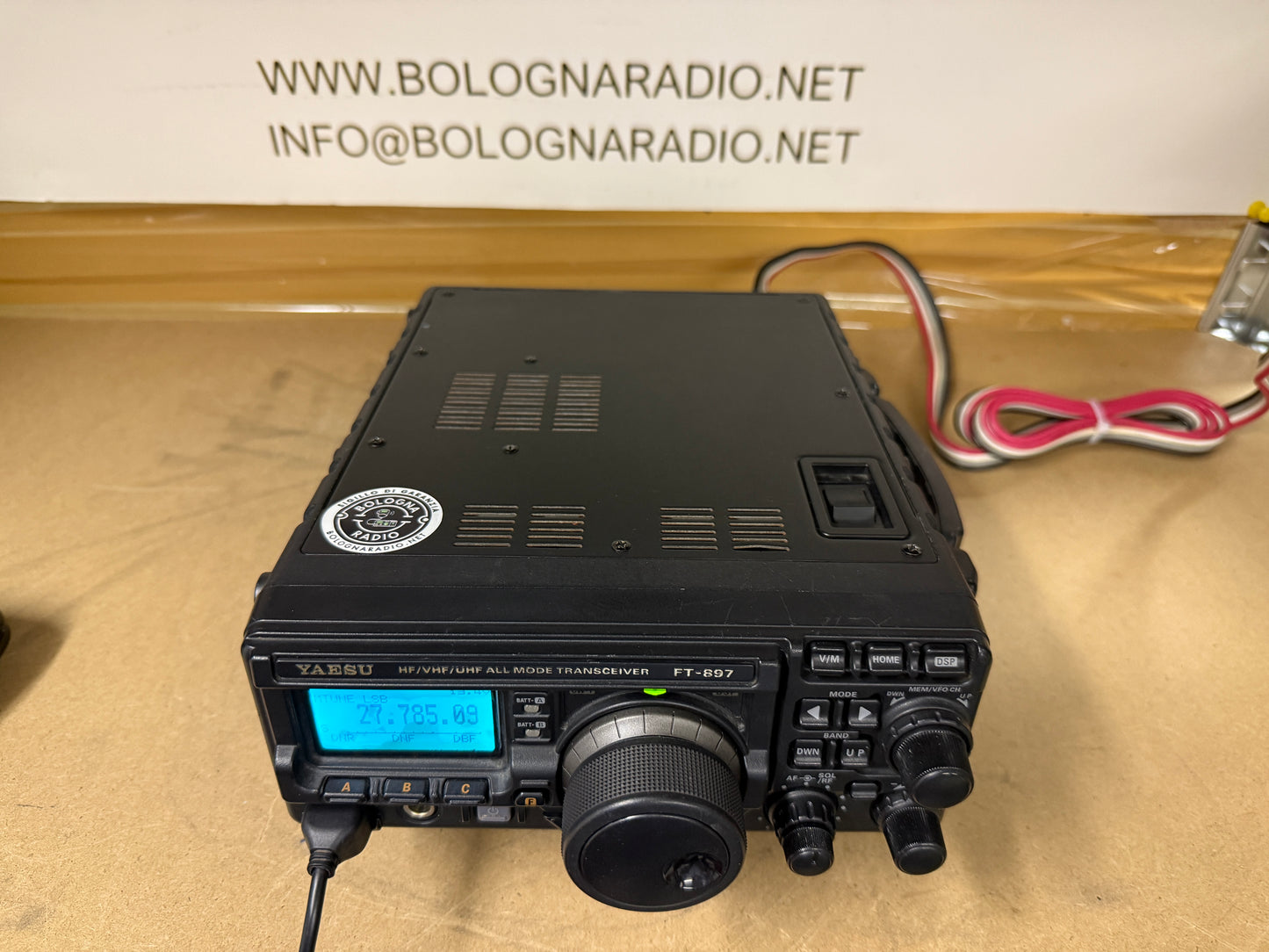 Yaesu FT 897D revisionata Banda espansa