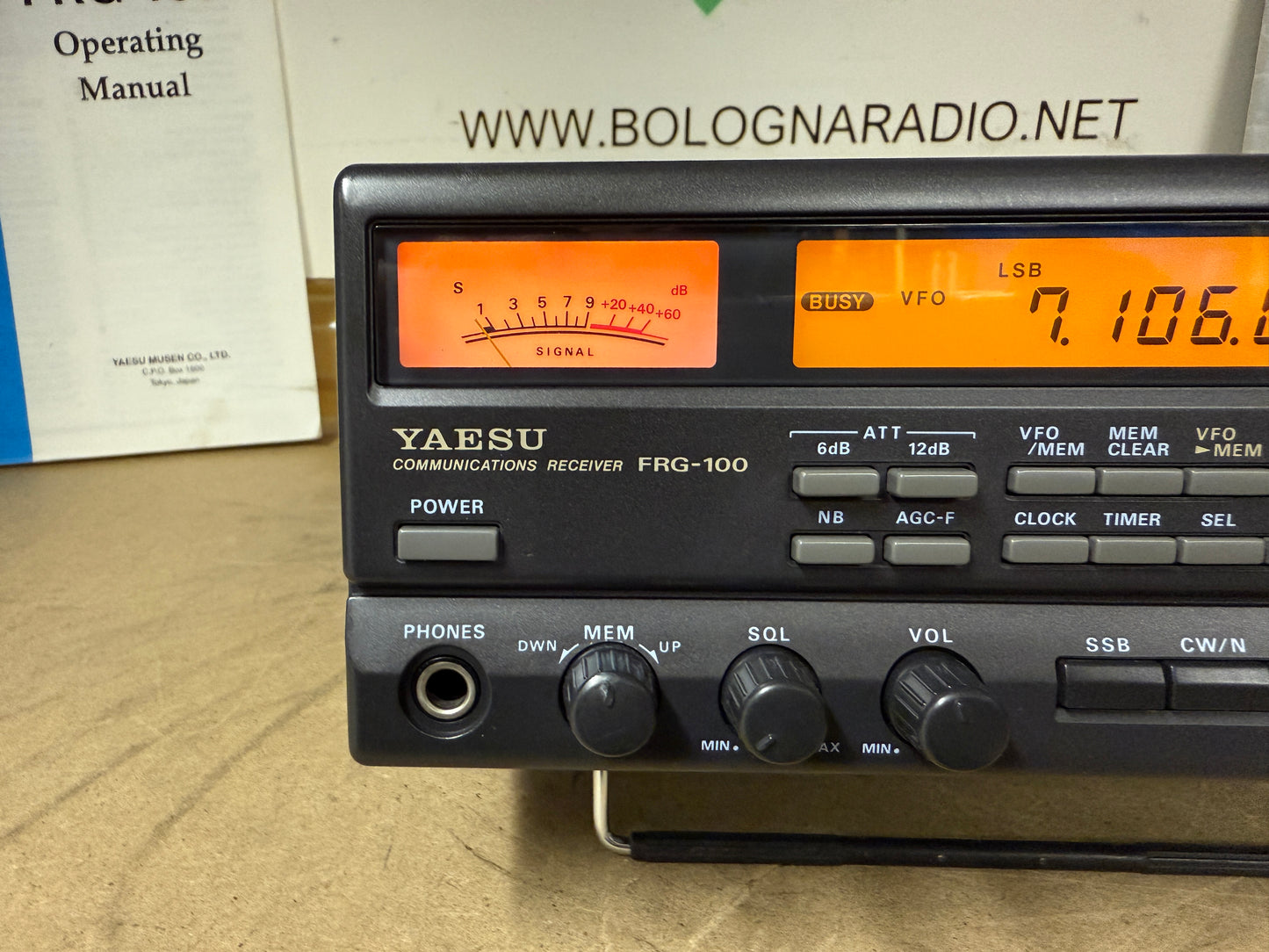 Yaesu FRG 100 pari al nuovo