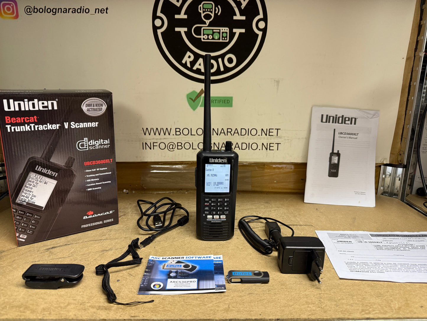 Aor dv 10 + uniden 3600