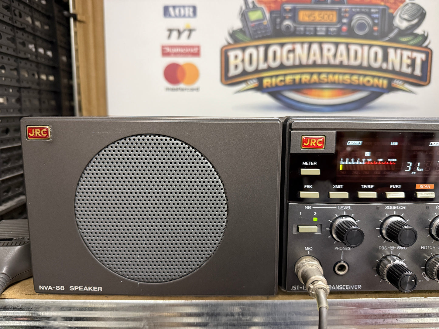 A-1 JRC-135 + Bwc + Alimentatore + speaker Garanzia 12 Mesi