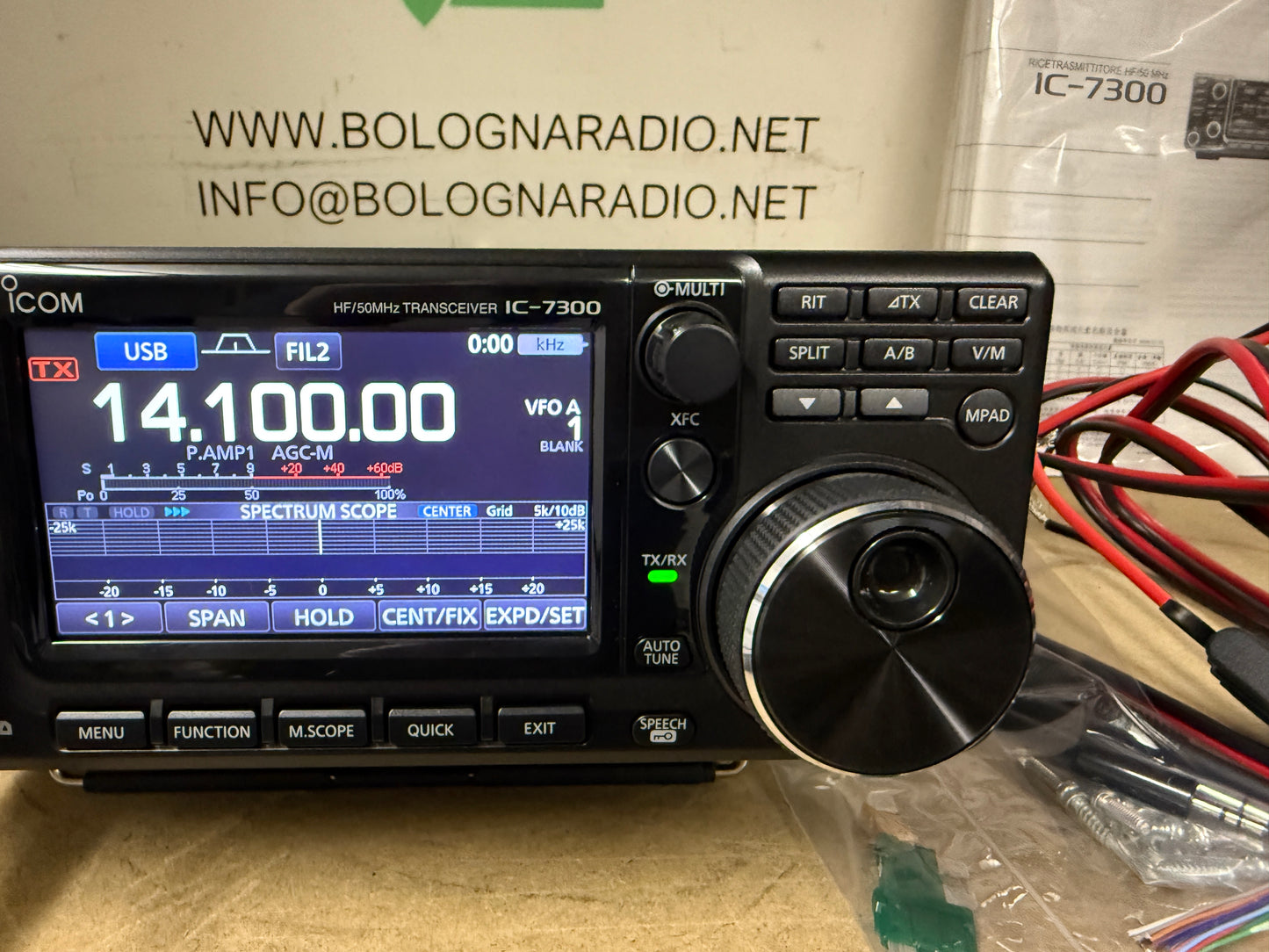 Icom ic 7300 pari al nuovo Marzo 2025 Garanzia Ufficiale