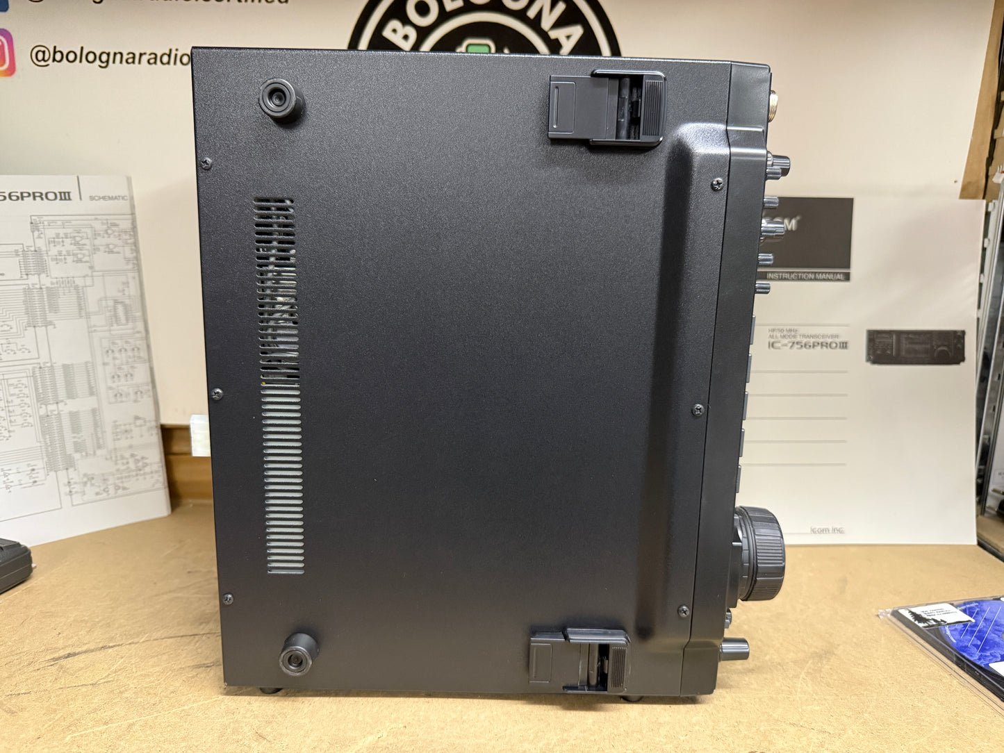 A-1 Icom IC 756 pro3 pari al nuovo Mosfet full set espansa Garanzia 12 Mesi