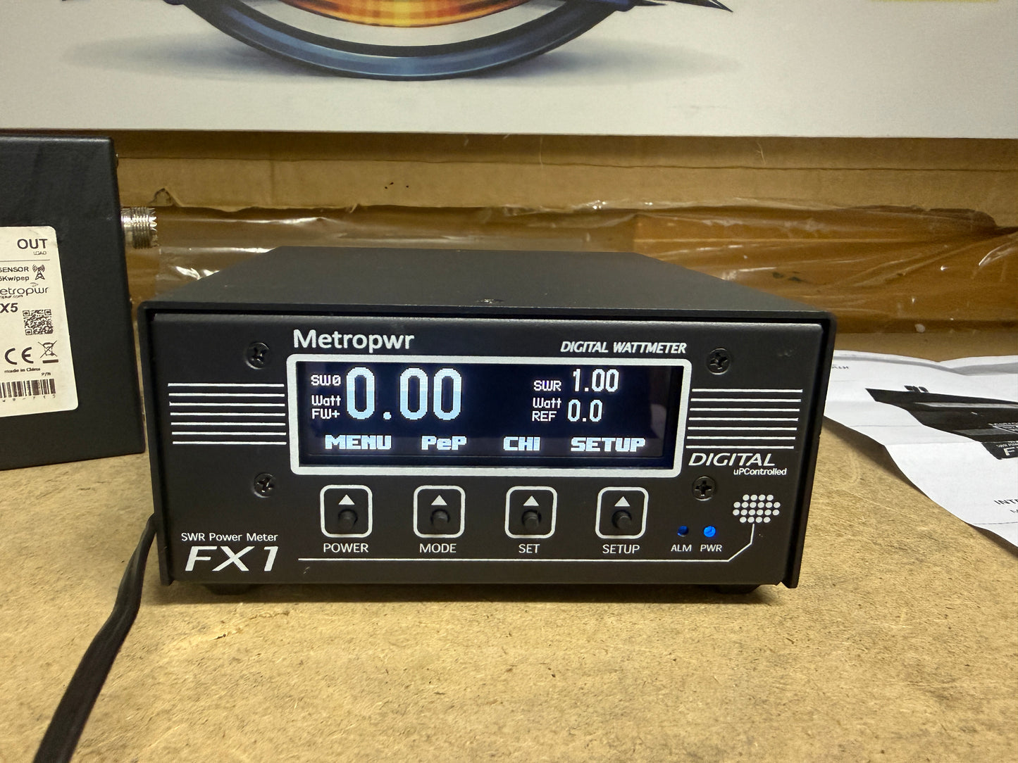 Wattmetro vettoriale FX1, display Oled da 3" + FX5 pari al nuovo
