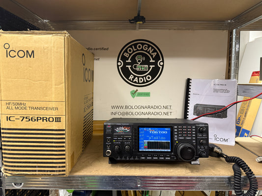 Icom 756 pro 3 imballo perfetta garanzia 12 mesi