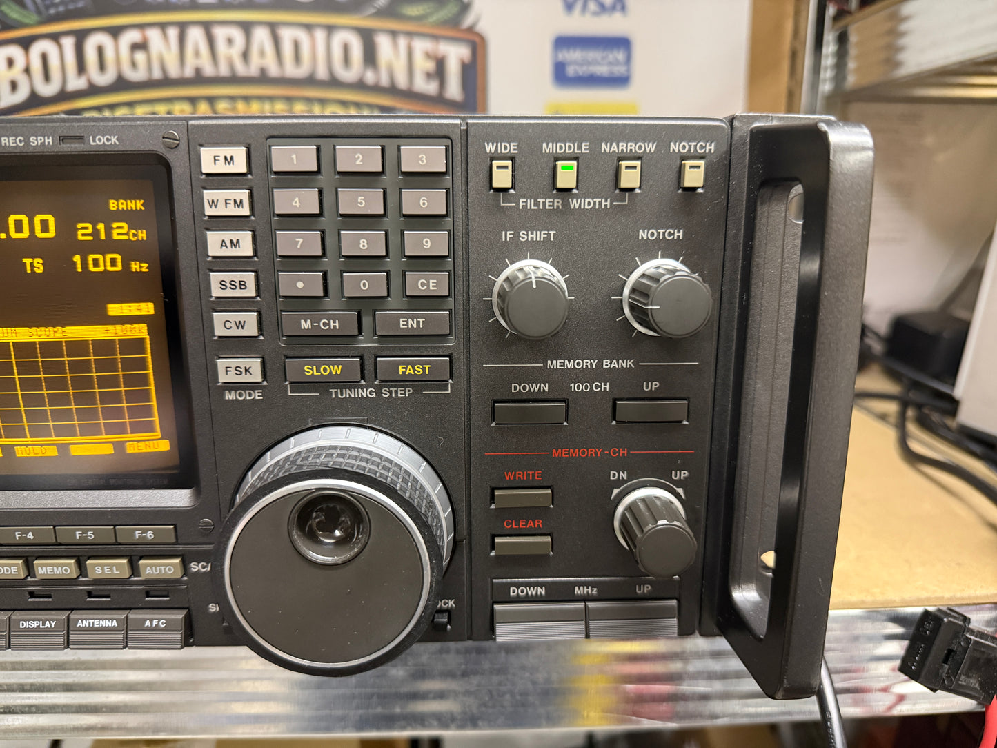 A-1 ICOM IC-R 9000 pari al nuovo Garanzia 6 mesi