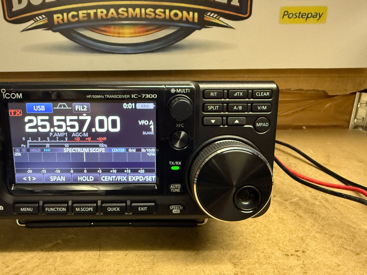 Icom ic 7300 pari al nuovo full set Garanzia 12 Mesi
