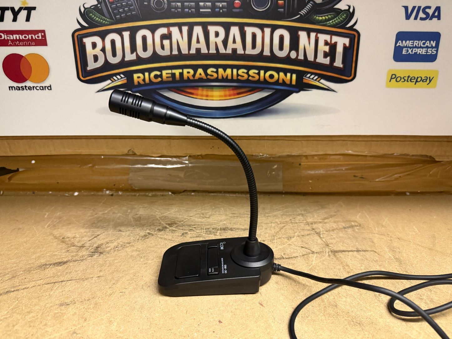 Icom SM 30 microfono da tavolo perfetto