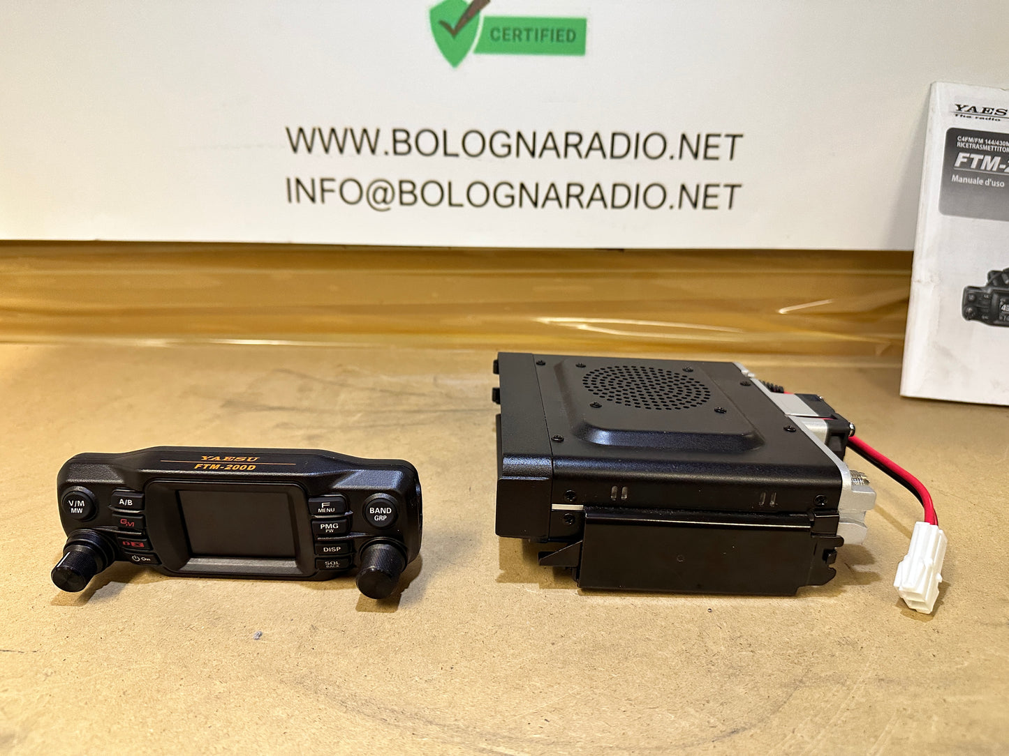 Yaesu ftm 200 D garanzia residua  48 mesi