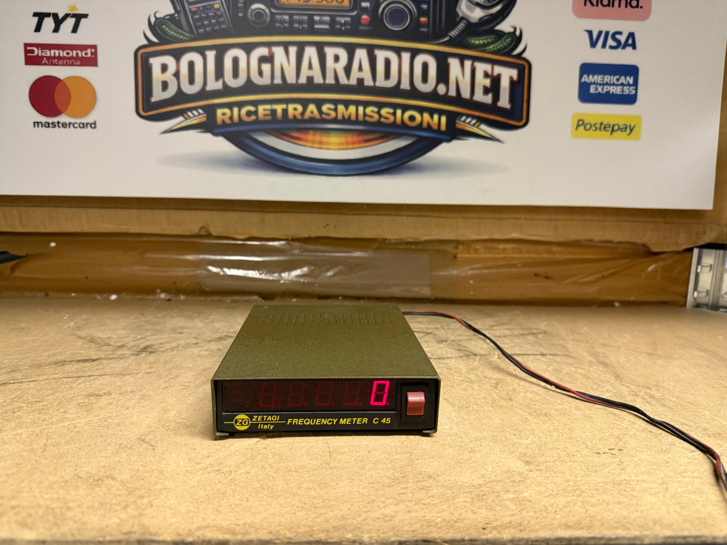 ZETAGI C45 Frequenzimetro a 5 cifre per rtx