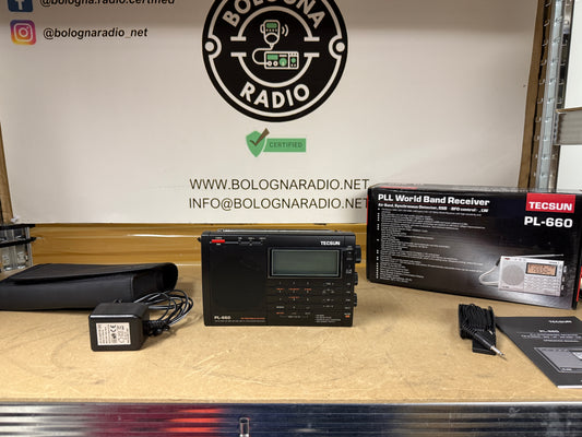 Tecsun PL 660 pari al nuovo 1,7-30 MHz+ VHF AIR BAND