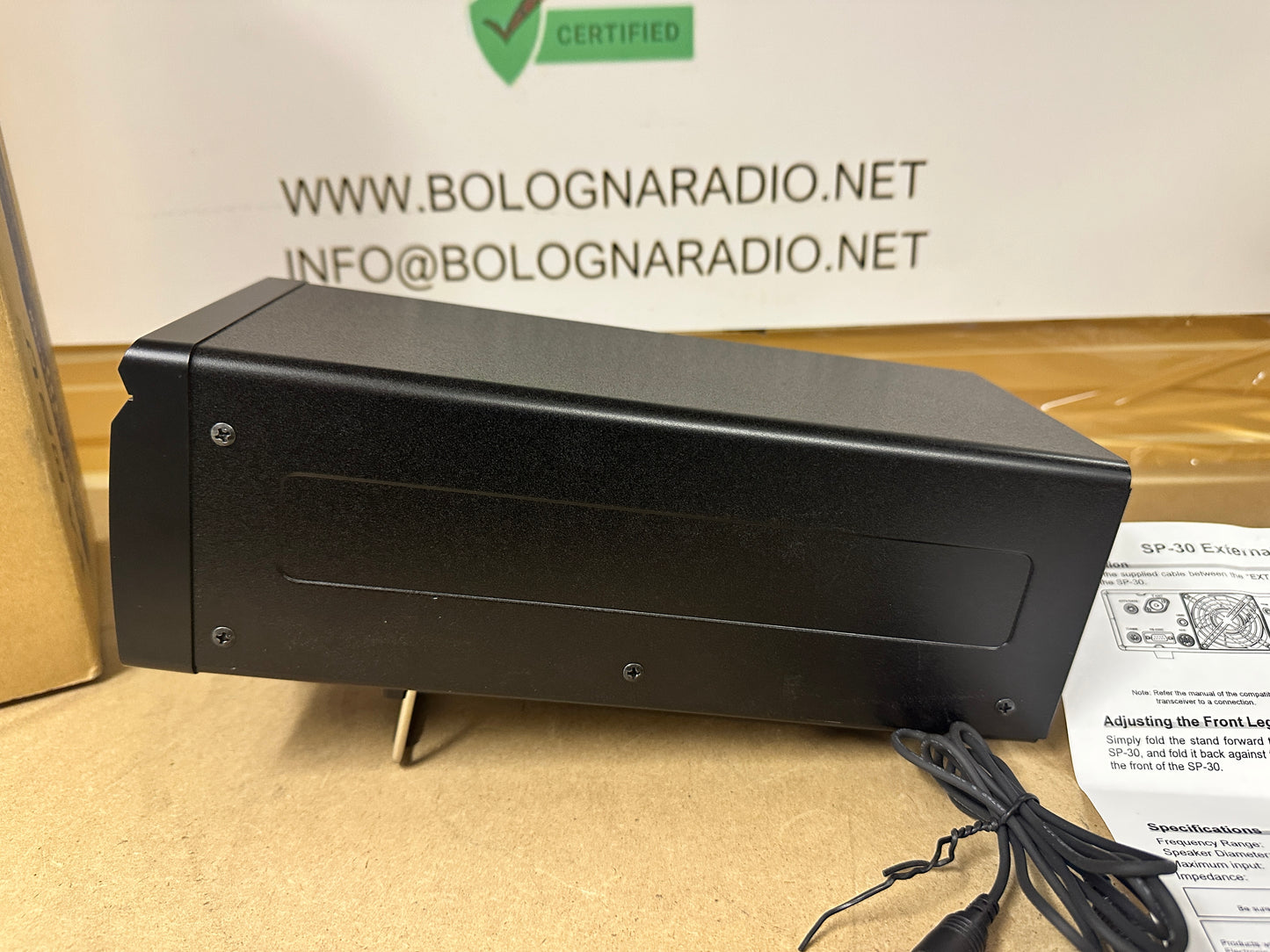 Yaesu SP 30 pari al nuovo