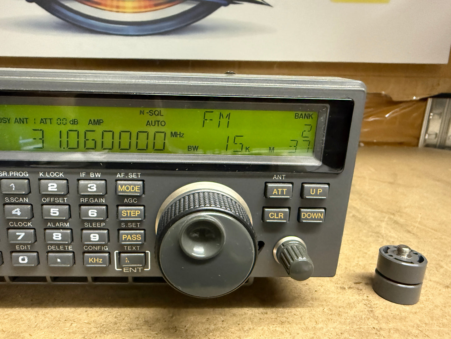 Aor 5000 ricevitore 0 ~ 2600 Mhz Garanzia 12 Mesi