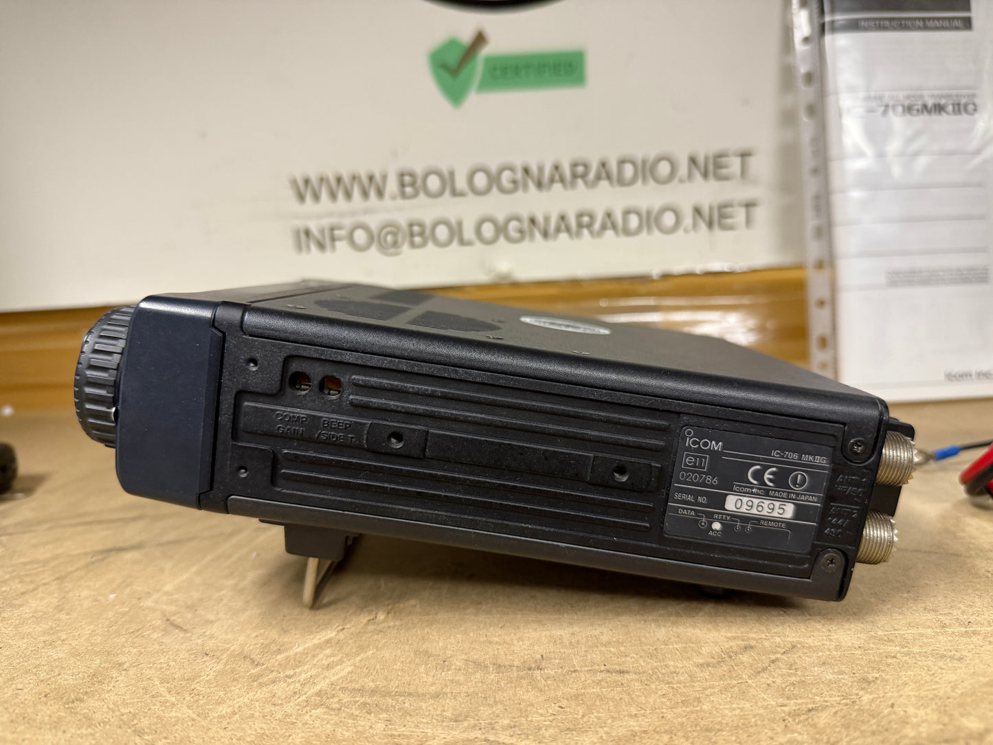 Icom IC 706 MK2G garanzia 12 mesi perfetto espanso