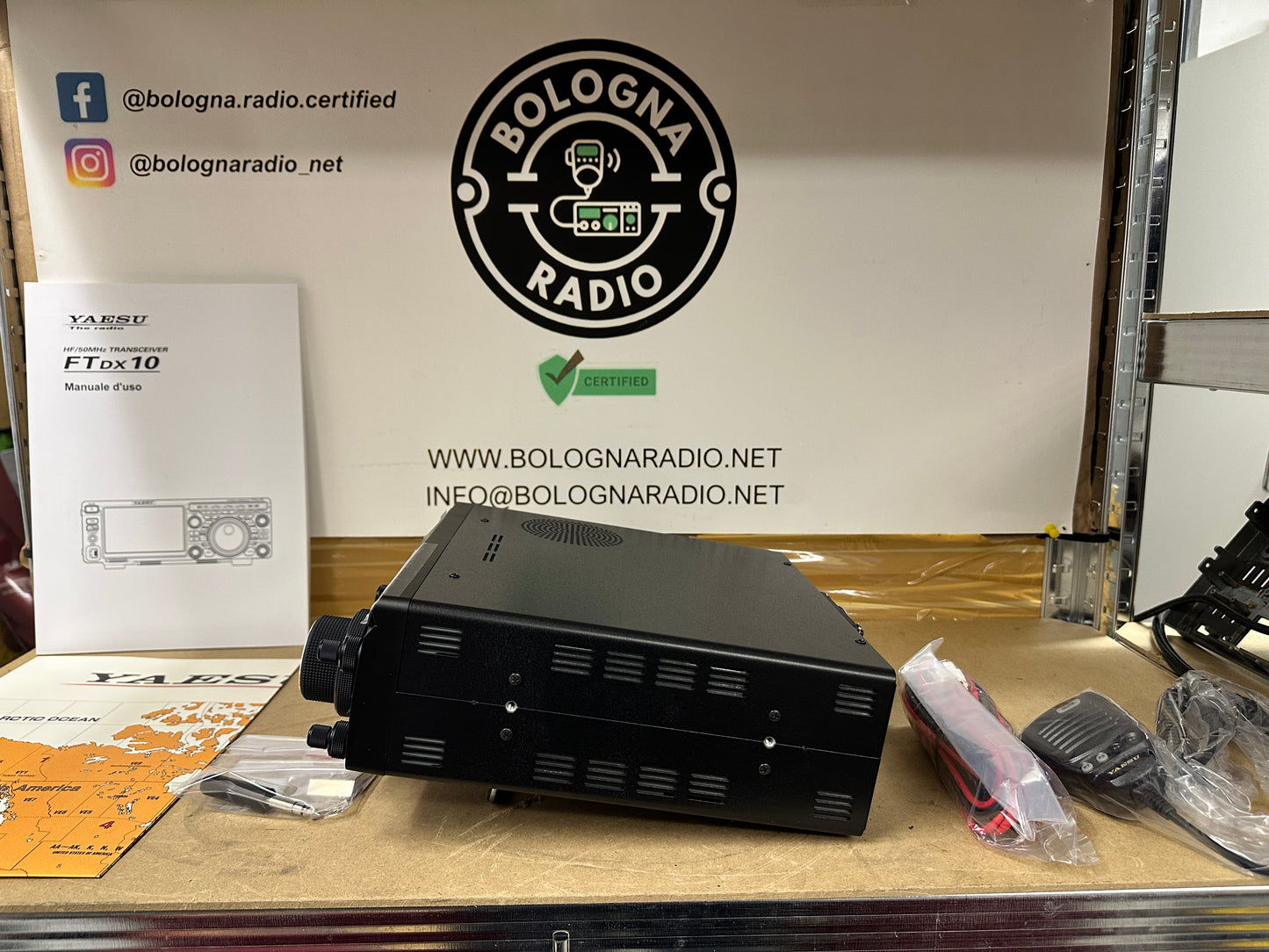 00 Yaesu FTDX 10 nuovo garanzia ufficiale CSY & SON 5 anni