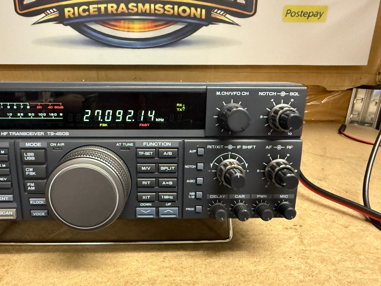 Kenwood TS 450S at + filtro SSB + imballo Garanzia 12 Mesi