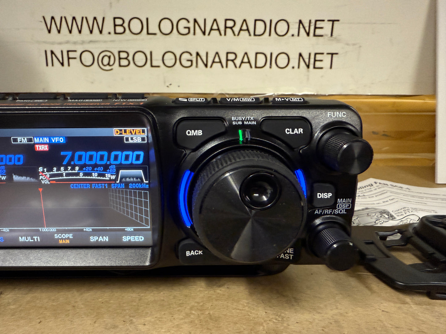 Yaesu FTX1 field + SCF1 pari al nuovo 08/2025 garanzia ufficiale