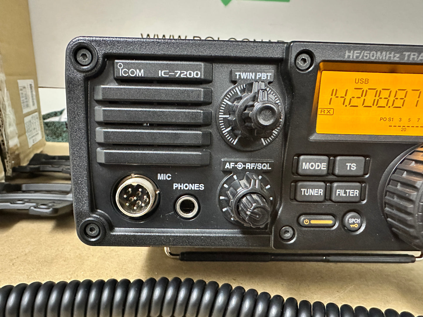 Icom ic 7200 100Watt + maniglie + imballo