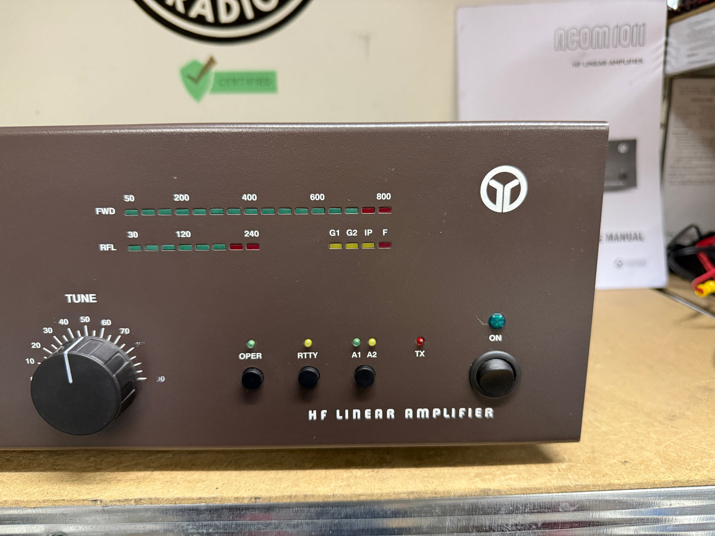 A-1 Acom 1011 - 700 W PEP valvole 100%