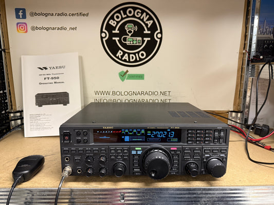 A-1 Yaesu FT 950 pari al nuovo 100 watt banda espansa garanzia 12 mesi full set