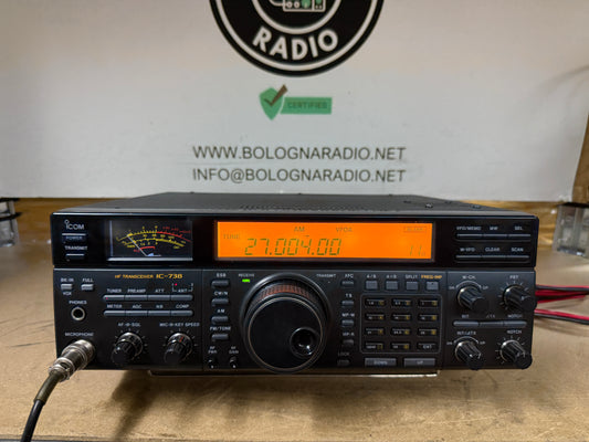 Icom ic 738 100 watt perfetto Garanzia 12 Mesi