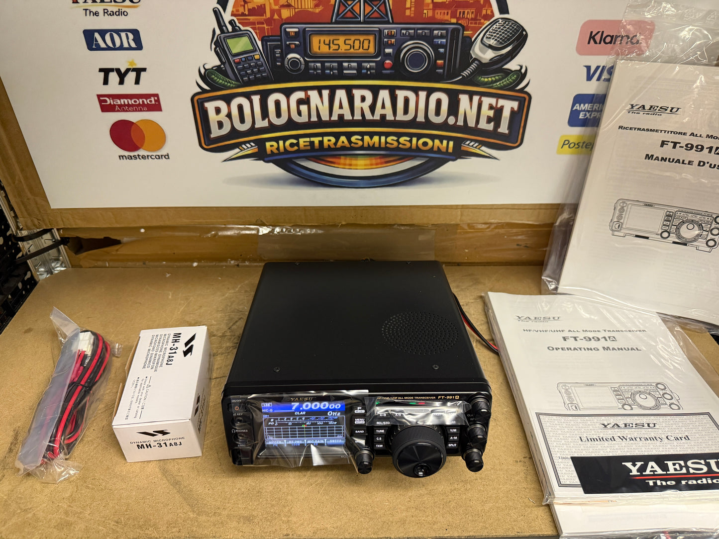 Yaesu FT 991A Nuovo Garanzia 36 Mesi 1.250€ con promo permuta