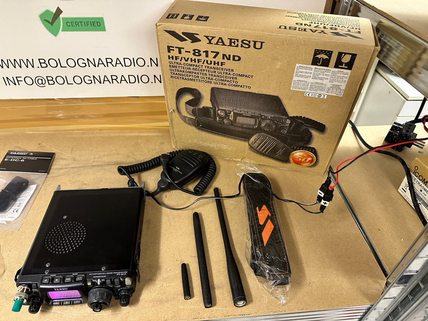 Yaesu ft 817 ND completo