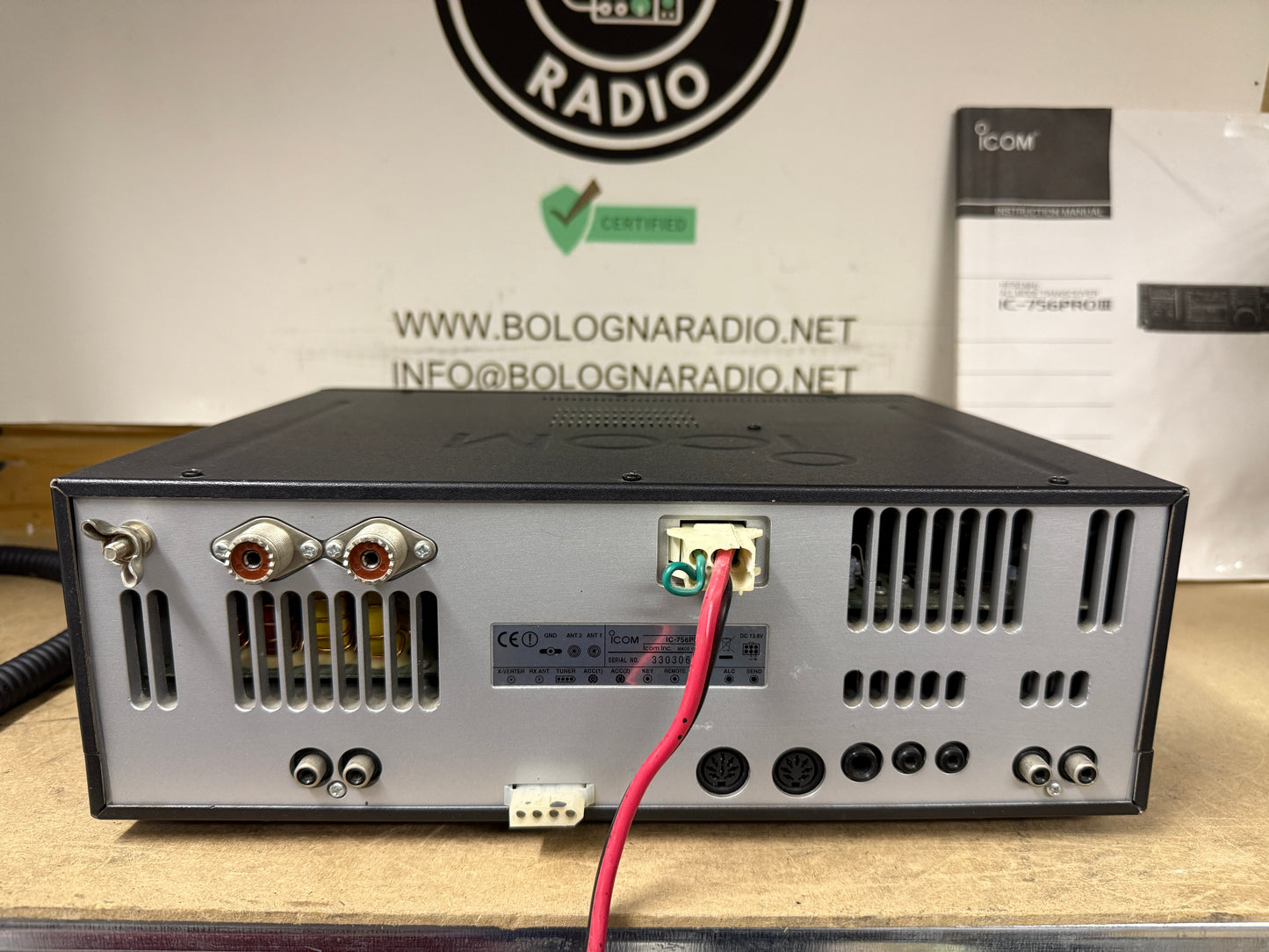 Icom IC 756 pro3 full set Garanzia 12 Mesi