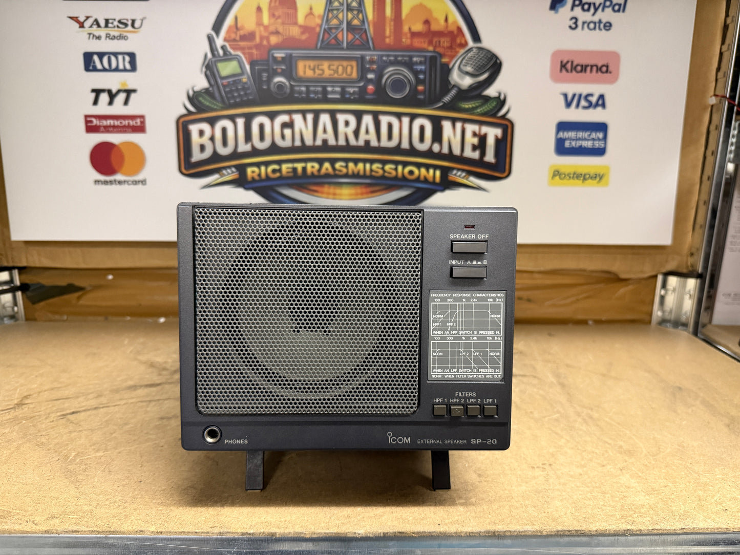 Icom SP 20 pari al nuovo speaker di linea