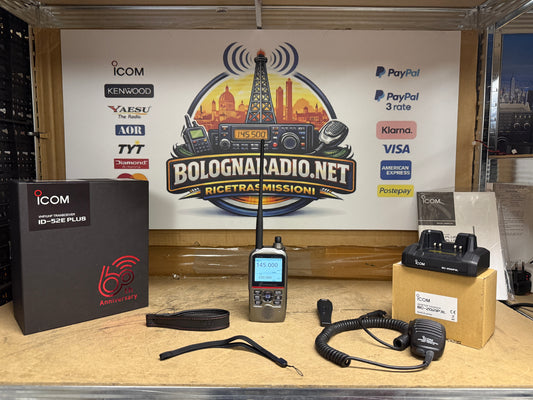 ICOM ID-52 Plus 60th Anniversary Garanzia ufficiale fino al 11/2027