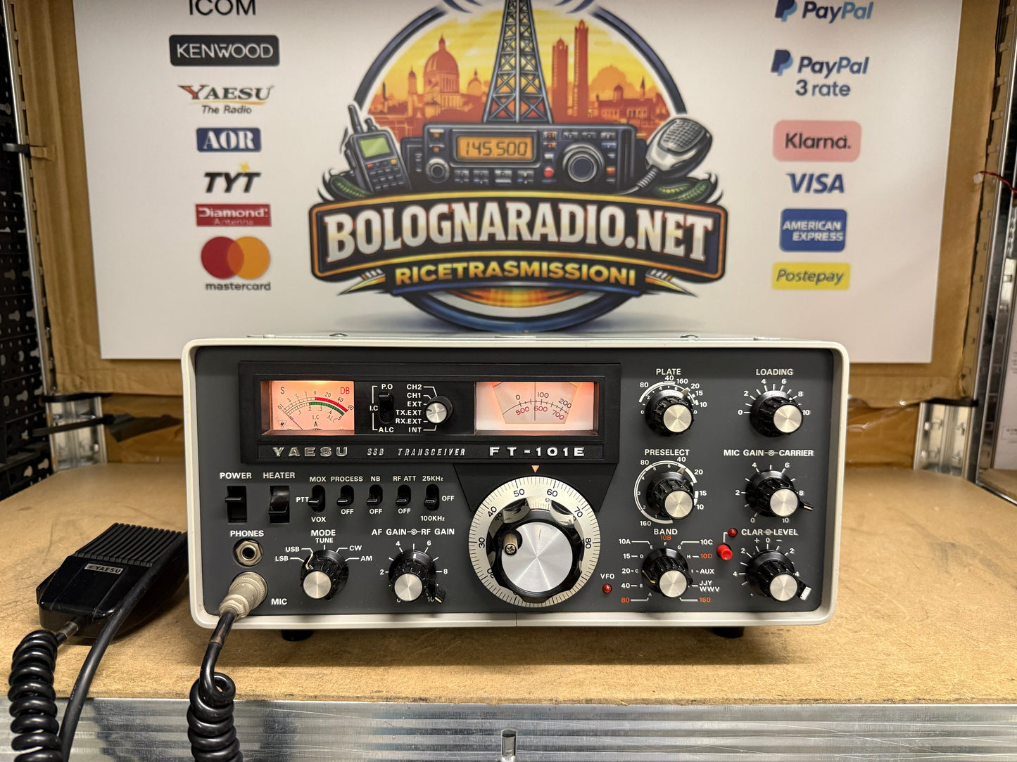 Yaesu FT101E revisionato perfetto