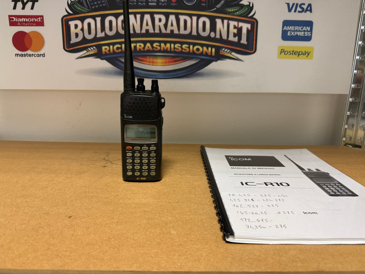 Icom ic r10 perfetto Garanzia 12 Mesi