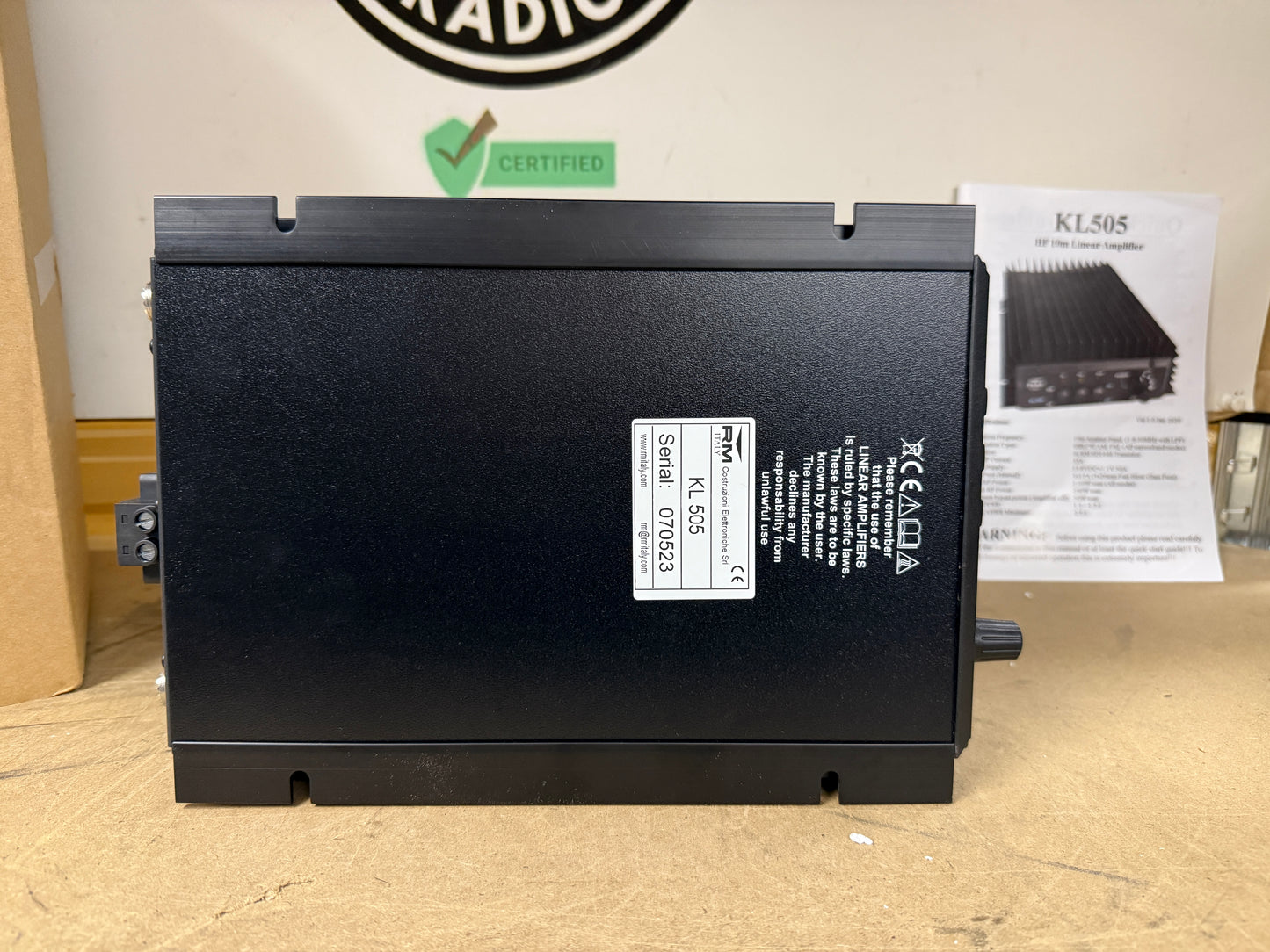 Lineare 300 Watt RM KL 505 Garanzia Ufficiale