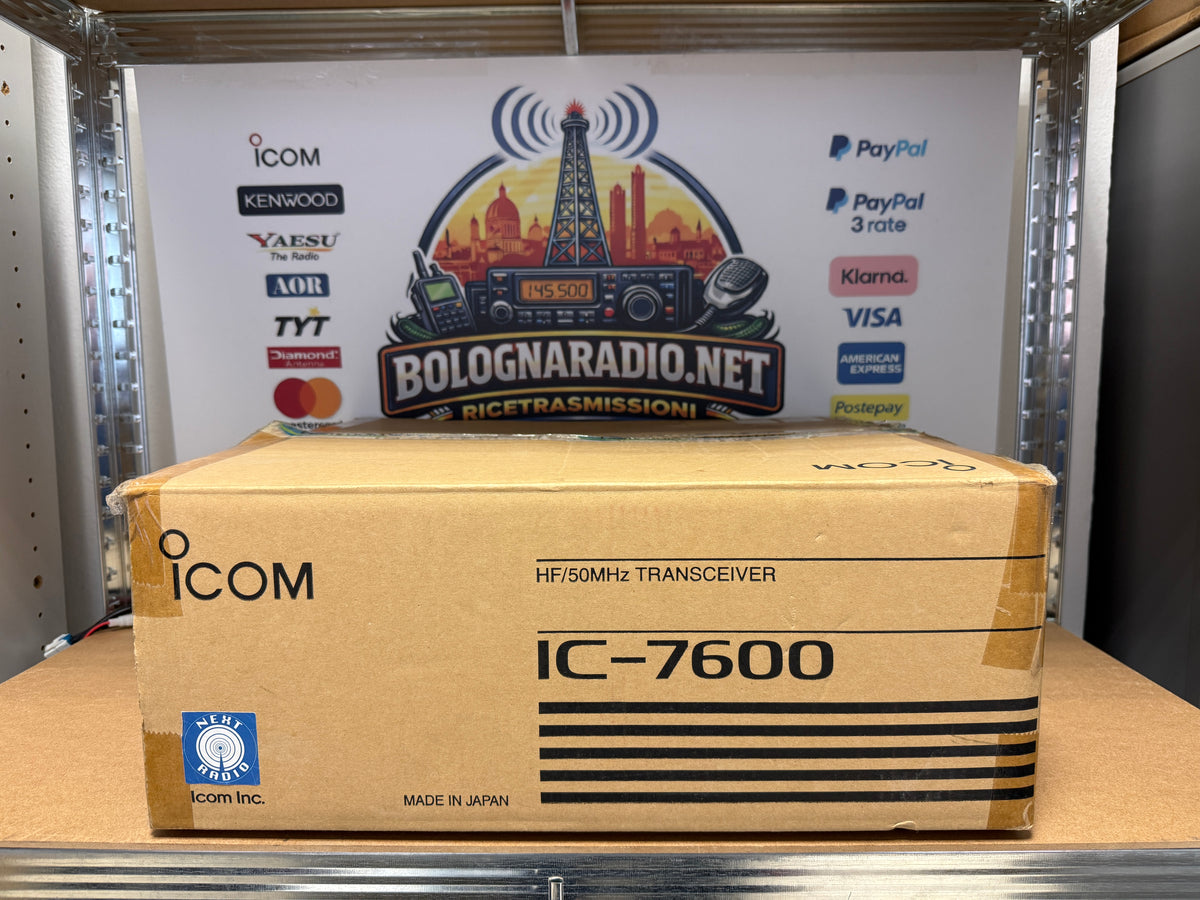 Icom ic 7600 pari al nuovo full set Garanzia 12 Mesi
