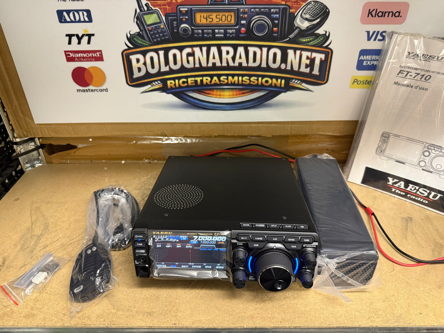 Yaesu FTDX 710 AESS Nuovo Garanzia 36 Mesi 1.090€ con promo permuta