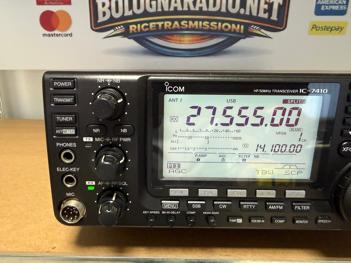 Icom ic 7410 perfetto Garanzia 12 Mesi