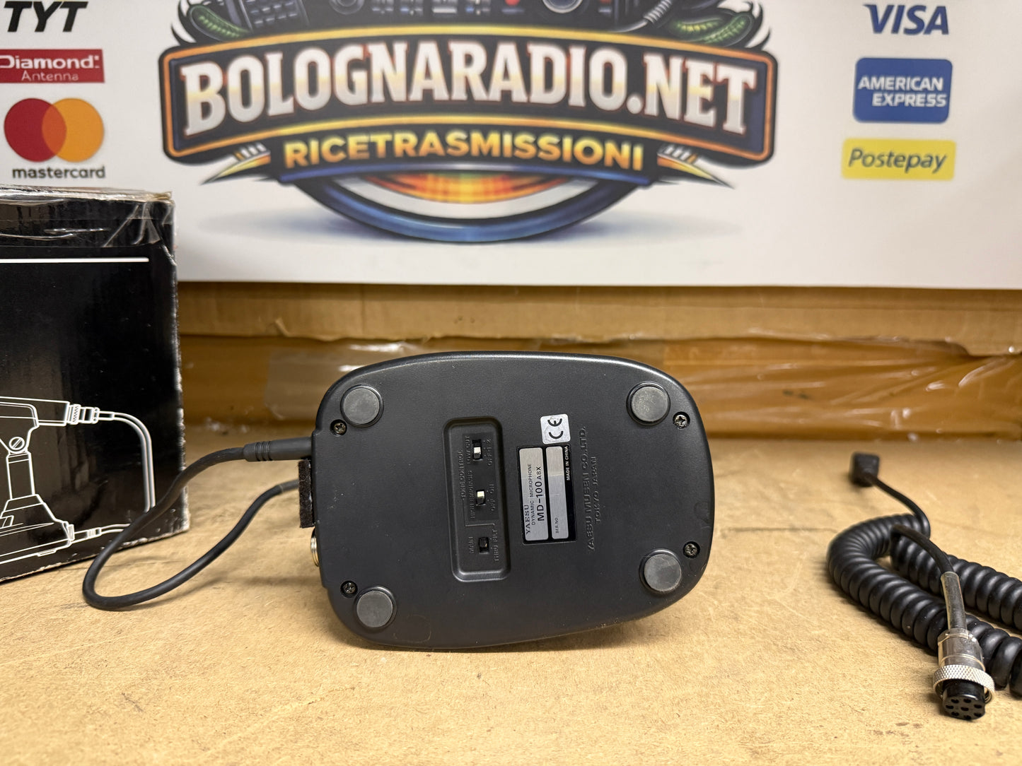 Yaesu MD 100 a8x full set