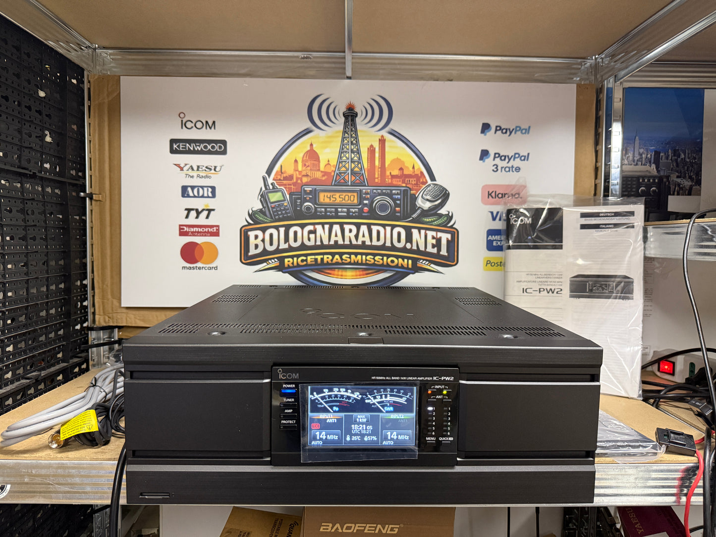 Icom IC-PW2 Nuovo Garanzia Ufficiale Italia