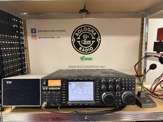 A1 Ricetrasmettitore TEN TEC ORION + speaker di linea + mike da tavolo