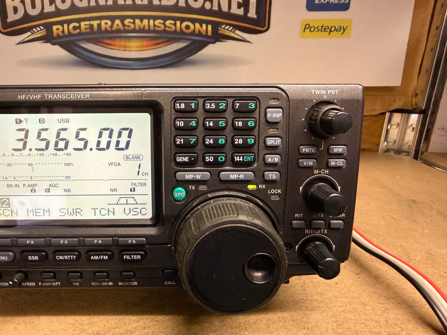 Icom IC 7400 perfetto + CR-338  Garanzia 12 Mesi