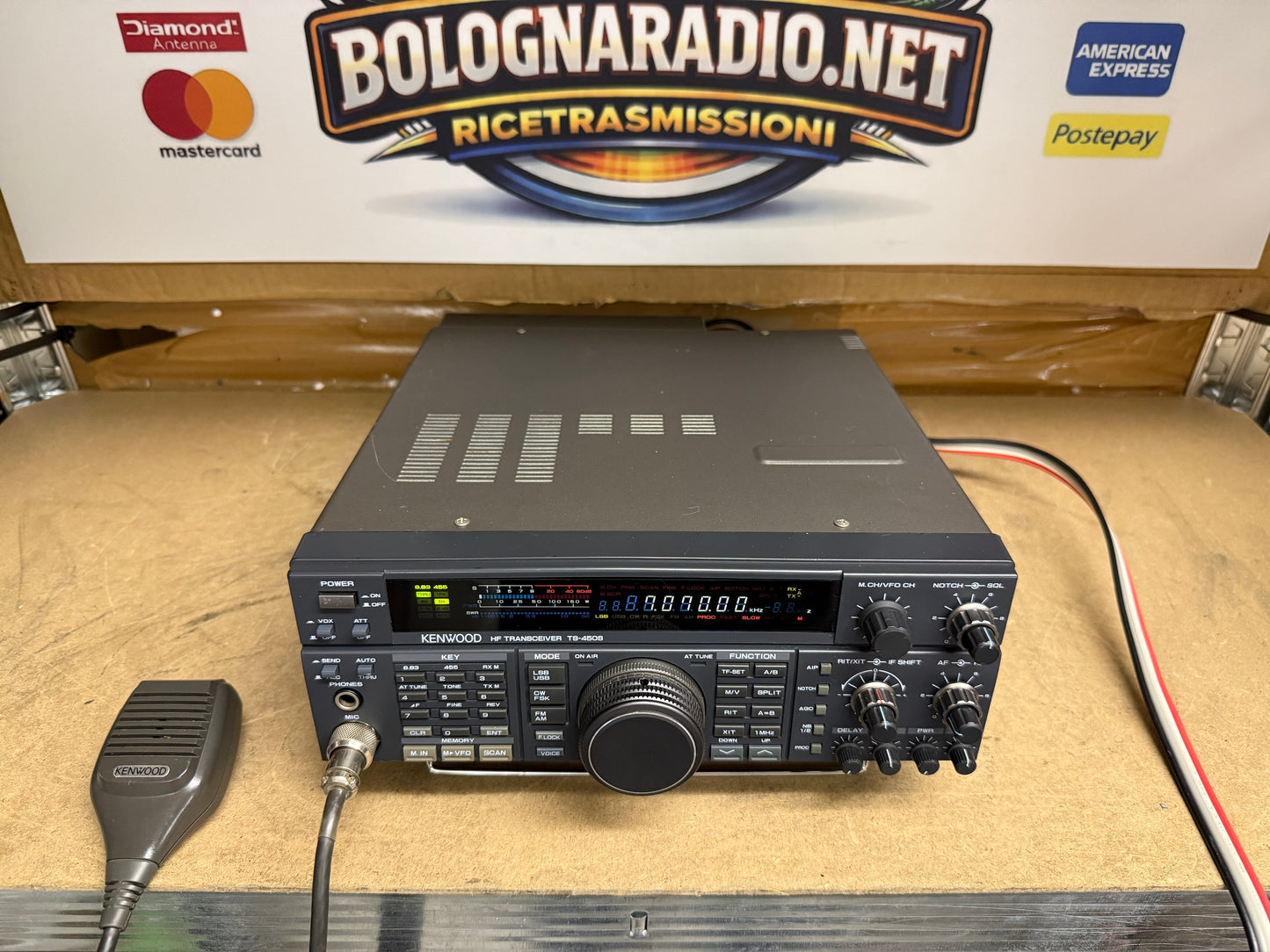Kenwood TS 450S at perfetto Garanzia 12 Mesi