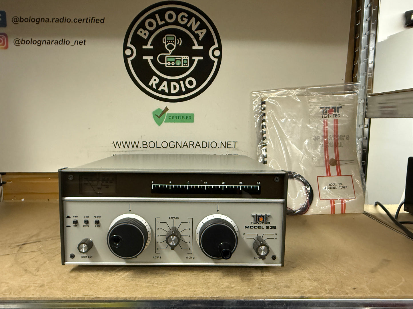 TEN-TEC 238 pari al nuovo full set