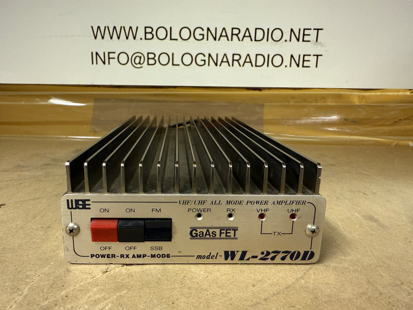 WSE WL-2770D amplificatore lineare VHF UHF 50 watt